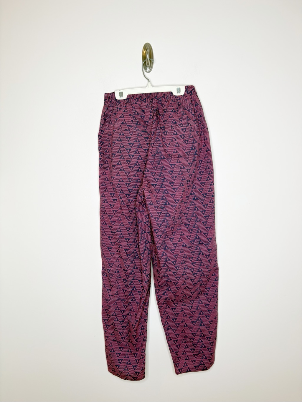 World Of Crow Pleated Pants Plum Size Small — image 6 of 8
